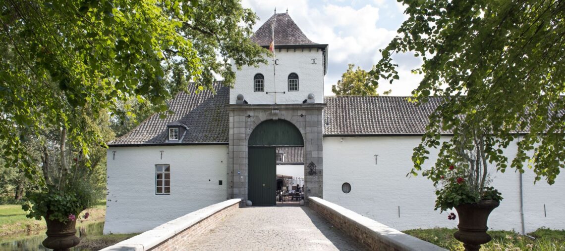 Vergaderen op een kasteel in Limburg